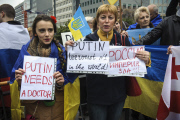 Pro-Ukraine-Demonstration in Brüssel