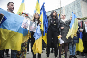 Pro-Ukraine-Demonstration in Brüssel