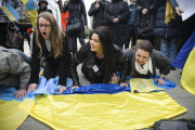 Pro-Ukraine-Demonstration in Brüssel