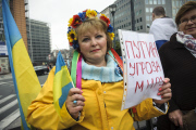 Pro-Ukraine-Demonstration in Brüssel