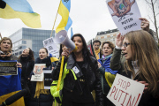 Pro-Ukraine-Demonstration in Brüssel