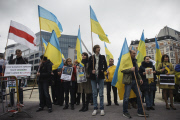 Pro-Ukraine-Demonstration in Brüssel
