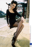 L'WREN SCOTT MODEL WHO HAS LONGEST LEGS IN BRITAIN