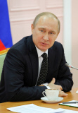 Russia: Russian President Vladimir Putin Meets Veterans of World War II