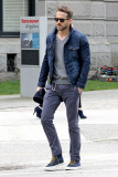 Ryan Reynolds visits his wife Blake Lively on the set of her New Movie **NO Canada, Germany, Austria**