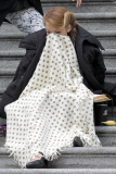 Blake Lively braves the cold weather while filming 'Age of Adaline' **NO Canada, Germany, Austria**