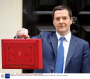 Budget Day, Downing Street, London, Britain - 19 Mar 2014