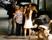 Kate Moss completely drunk partying in St Barts