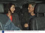 George Clooney out and about, London, Britain - 24 Oct 2013