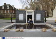 Greenpeace activists protest at Old Palace Yard, London, Britain - 20 Mar 2014