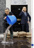 Greenpeace activists protest at Old Palace Yard, London, Britain - 20 Mar 2014