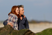 Alec Baldwin and Julianne Moore film a love scene on the beach for 'Still Alice' - Part 2