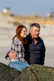Alec Baldwin and Julianne Moore film a love scene on the beach for 'Still Alice' - Part 2