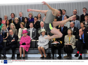 Queen Elizabeth II and Prince Philip attend the opening of Rambert dance companies new premises, London, Britain - 21 Mar 2014