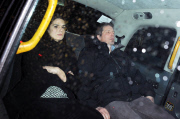 EXC: HUGH GRANT FALLS ASLEEP IN CAB ON WAY HOME WITH MYSTERY WOMAN