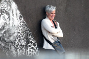 *EXCLUSIVE* Pink bikes in Venice to meet Carey and Willow for lunch