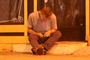 *EXCLUSIVE* Jason Trawick down and out in West Hollwood