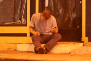 *EXCLUSIVE* Jason Trawick down and out in West Hollwood