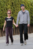 *EXCLUSIVE* Kathy Griffin and Randy Bick walk off her Twitter tension