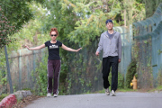 *EXCLUSIVE* Kathy Griffin and Randy Bick walk off her Twitter tension