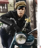 USA : Extract from film : "The Wild One".