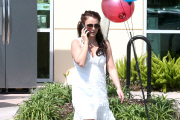 Britney Spears keeps up with a Busy Friday