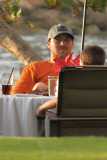 Britney Spears and boyfriend David Lucado treat the boys to a sunset dinner