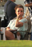 Britney Spears and boyfriend David Lucado treat the boys to a sunset dinner