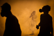 Clashes in Bahrain during a demonstration against F1 Race