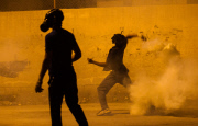 Clashes in Bahrain during a demonstration against F1 Race