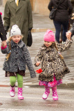 Sarah Jessica Parker Spotted Walking her Twins to School