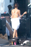 Alessandra Ambrosio shows off her Flawless Beauty in Malibu