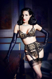 Dita Von Teese for Bloomingdales.