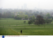 Pollution in London, Britain - 03 Apr 2014
