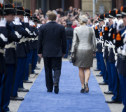 Schwedisches Königspaar zu Gast in Amsterdam