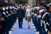 Schwedisches Königspaar zu Gast in Amsterdam