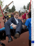 Prince Harry and Boris Johnson visit the new Queen Elizabeth Olympic Park, London, Britain - 04 Apr 2014