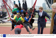 Prince Harry and Boris Johnson visit the new Queen Elizabeth Olympic Park, London, Britain - 04 Apr 2014
