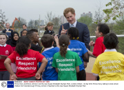 Prince Harry and Boris Johnson visit the new Queen Elizabeth Olympic Park, London, Britain - 04 Apr 2014