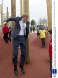 Prince Harry and Boris Johnson visit the new Queen Elizabeth Olympic Park, London, Britain - 04 Apr 2014