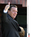 HANOVER : Chancellor Gerhard Schroeder.