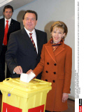HANOVER : Chancellor Gerhard Schroeder.