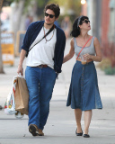 Exclusive... Ringless Katy Perry & John Mayer Spend Sunday Eating And Shopping 
