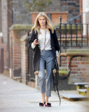 EXC - DONNA AIR PICTURED OUT IN CHELSEA