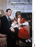 Kensington Palace : Charles and Diana with son William