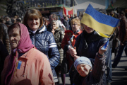 Protestkundgebung auf dem Maidan