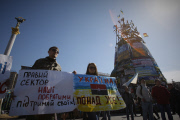 Protestkundgebung auf dem Maidan