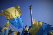 Protestkundgebung auf dem Maidan