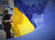 Protestkundgebung auf dem Maidan