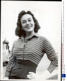 Actress - 17th May 1956 - Paulette Goddard Arriving At London Airport - Married To Charlie Chaplin...actress 